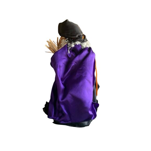 Halloween 13" Fiber Optic Witch Decoration Witch Prop WORKS Light Up READ - Picture 4 of 8